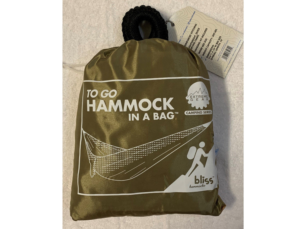 Bliss Hammock in a Bag With Mosquito Net BH406XLN Assorted Colors